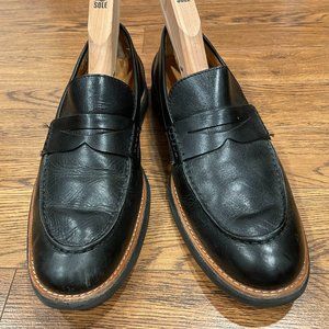 Sperry Black Leather Penny Loafers (1 of 2)